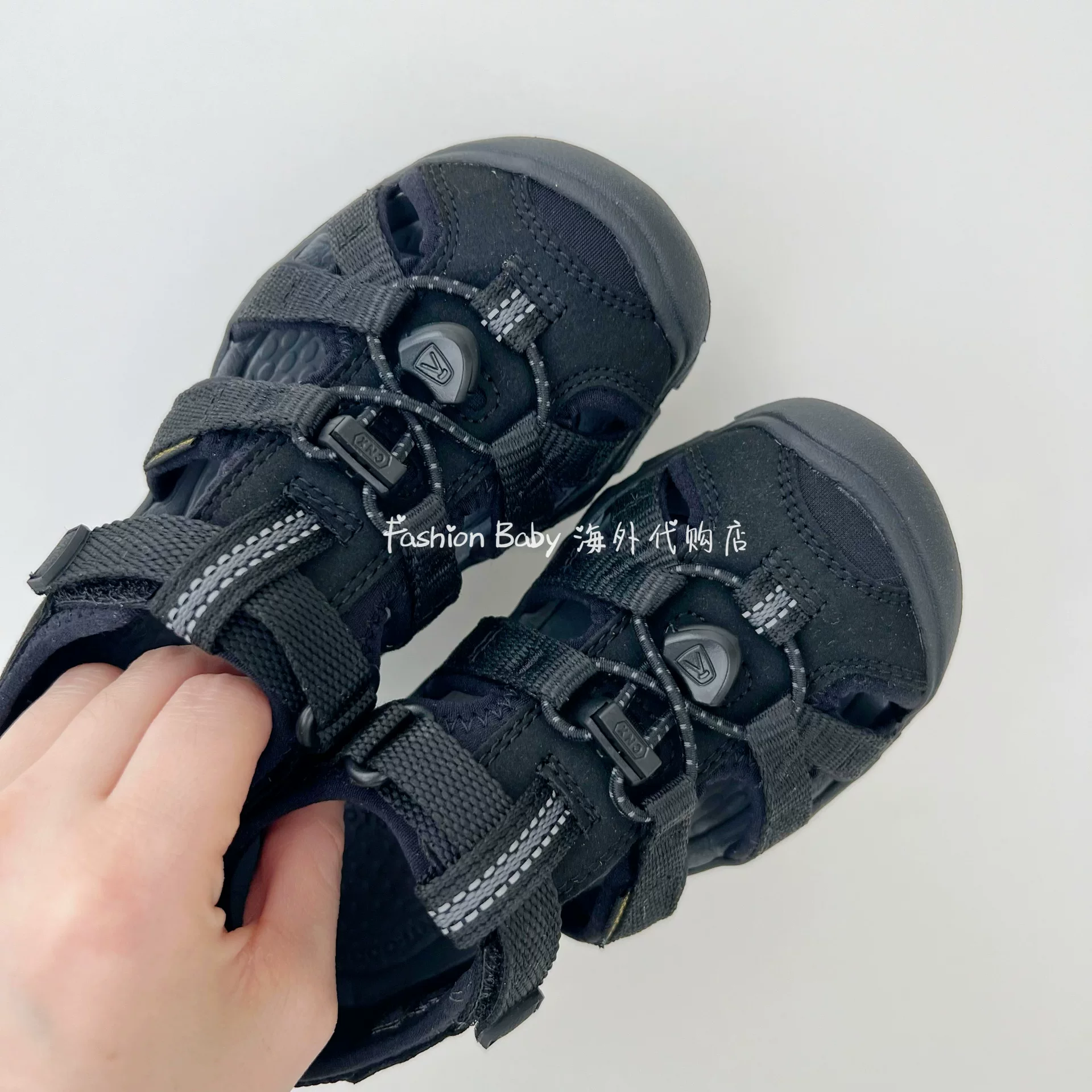 Детские японские импортируемые быстросохнущие нескользящие сандалии KEEN, семейный стиль