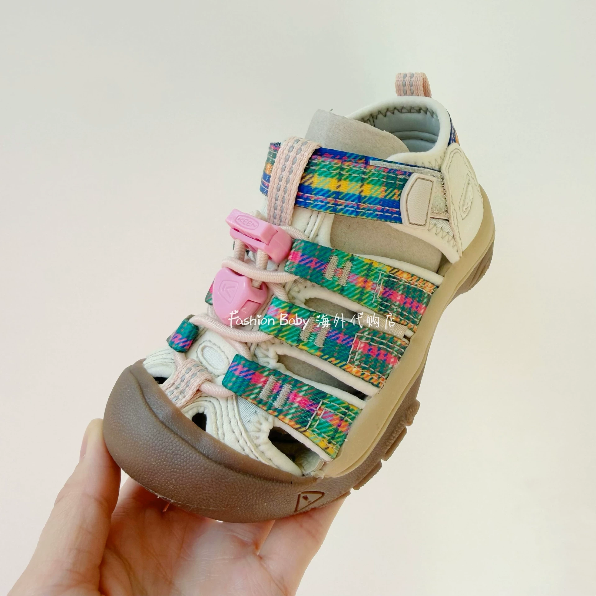 Детские японские импортируемые быстросохнущие нескользящие сандалии KEEN, семейный стиль