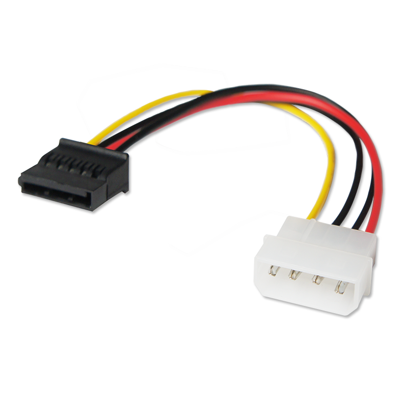 IDE to SATA large 4pin to SATA hard disk power cord 4pin to 15pin single port power cord 20cm