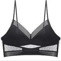 Black Wave Dot Single Piece