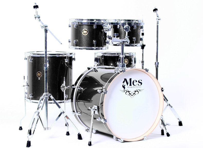 MES mais Hong Kong MES drum set Meteor series 10th anniversary jazz drum adult 5 drum
