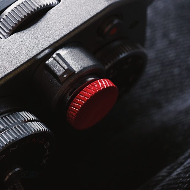 5 Pulsanti Scatto Fotocamera In Rame - Per Leica, Fuji E Altre Reflex - Foto 9