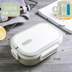 hop dung com giu nhiet Hộp cơm trưa cách nhiệt bằng thép không gỉ 304 trường tiểu học có nắp hộp ăn trưa đơn giản thành 1 nhân viên văn phòng xách tay có nắp chống vảy - Hộp cơm điện sưởi ấm hộp cơm hâm nóng lock and lock Hộp cơm điện sưởi ấm