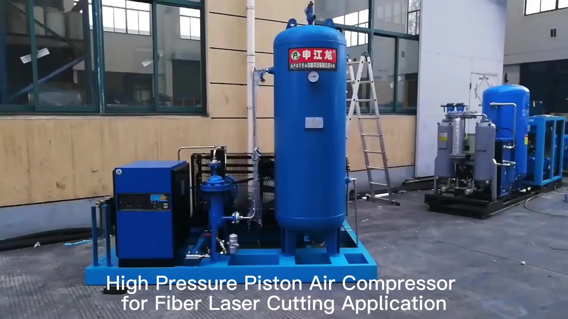 22kw 30hp Electric Industrial Air Compressor 30 Bar High Pressure Piston Air Compressor For