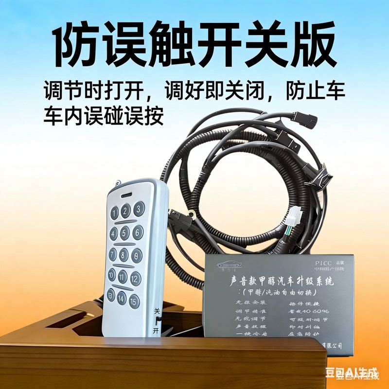 2026 Sunshine 15-Speed Remote Control Professional Conversion to Clean-Burning Intelligent Alcohol-Methanol Dual-Fuel Conversion Optimization Controller