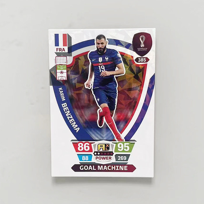 Panini Panini 2022 World Cup stars CarGM Teka France Benzema 385-Taobao