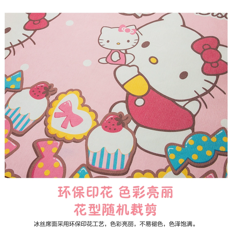Trẻ em của băng cartoon lụa mat mat 1.2 1m sinh viên giường 1.8m Thảm lụa băng gấp đáng yêu chiết khấu 1,5 - Thảm mùa hè chiếu trúc chiếu tre
