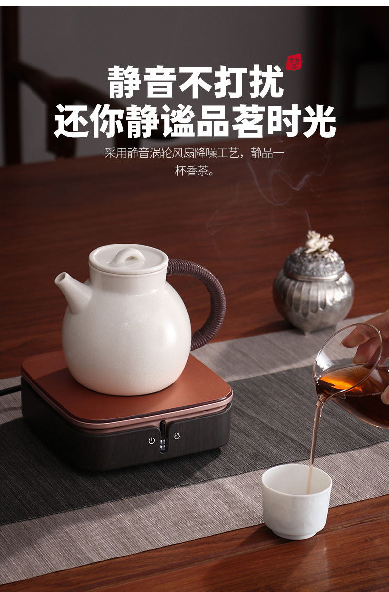 Soda glaze white clay pot electricity TaoLu little pot of boiled tea filter remove clay POTS household DiLiang tea kettle