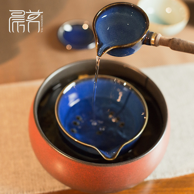 Morning tea, black tea ceramic dry mercifully the boiled tea, the electric TaoLu tea stove make tea tea set steam curing pot of warm tea set