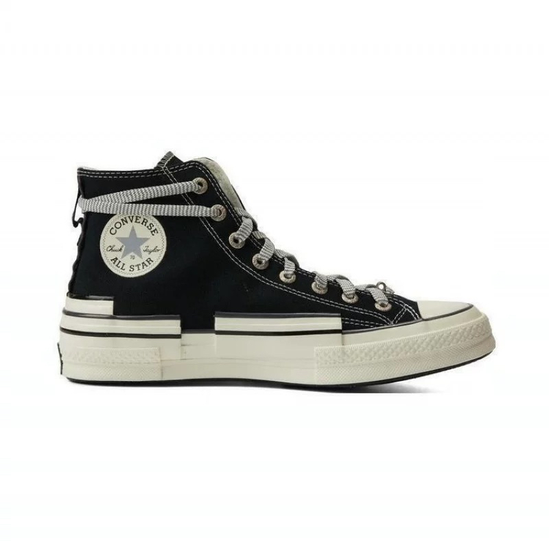 Converse Men's and Women's Shoes Chuck 70 Hacked Heel Stacked Canvas Shoes Sports Casual Shoes A07982C