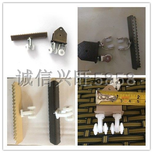 Bamboo Curtain Pushdoor Curtain Plywood Single Double Pulley Partition Hanging Curtain Moving Door Roll Curtain Matching Bamboo Ramen Pulley