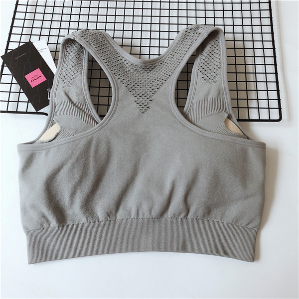 Kết cấu tốt Chuyên nghiệp cường độ cao dày chống rung Áo vest thể thao hình chữ I chạy thể dục yoga đồ lót áo gym nữ