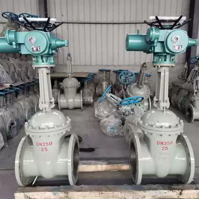 Z41H-16C 25C cast steel electric flange gate valve dn50 65 80 100 125 150 200 250