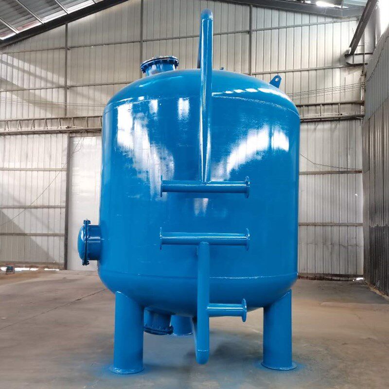 Fully automatic quartz sand filter Industrial multi-medium mechanical filter manganese sand activated carbon filter tank