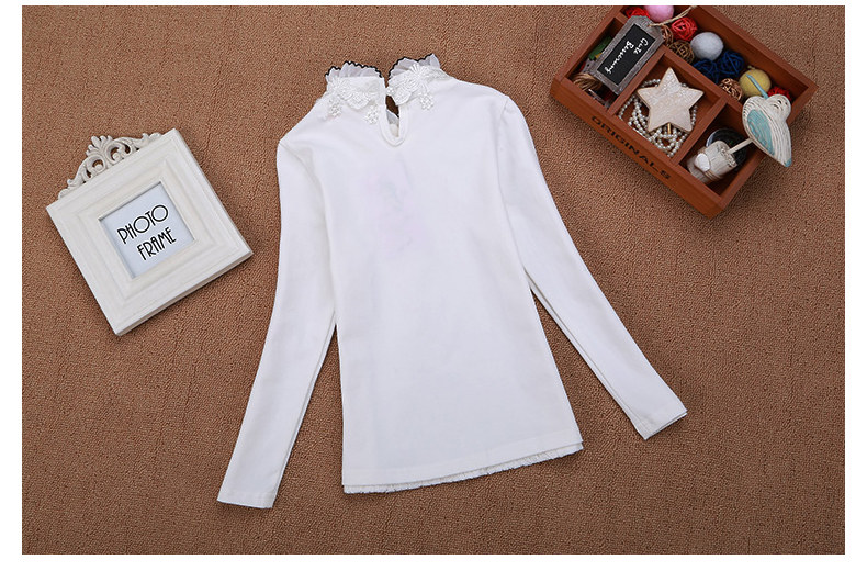 Chemise fille à manche longue - Ref 2084573 Image 13