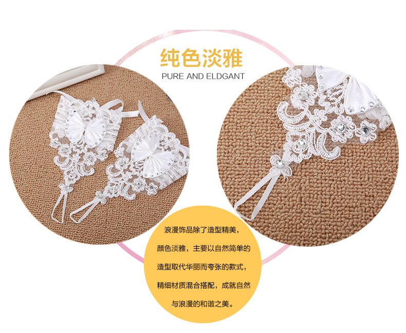 Gants pour fille en dentelle - Ref 2149661 Image 9