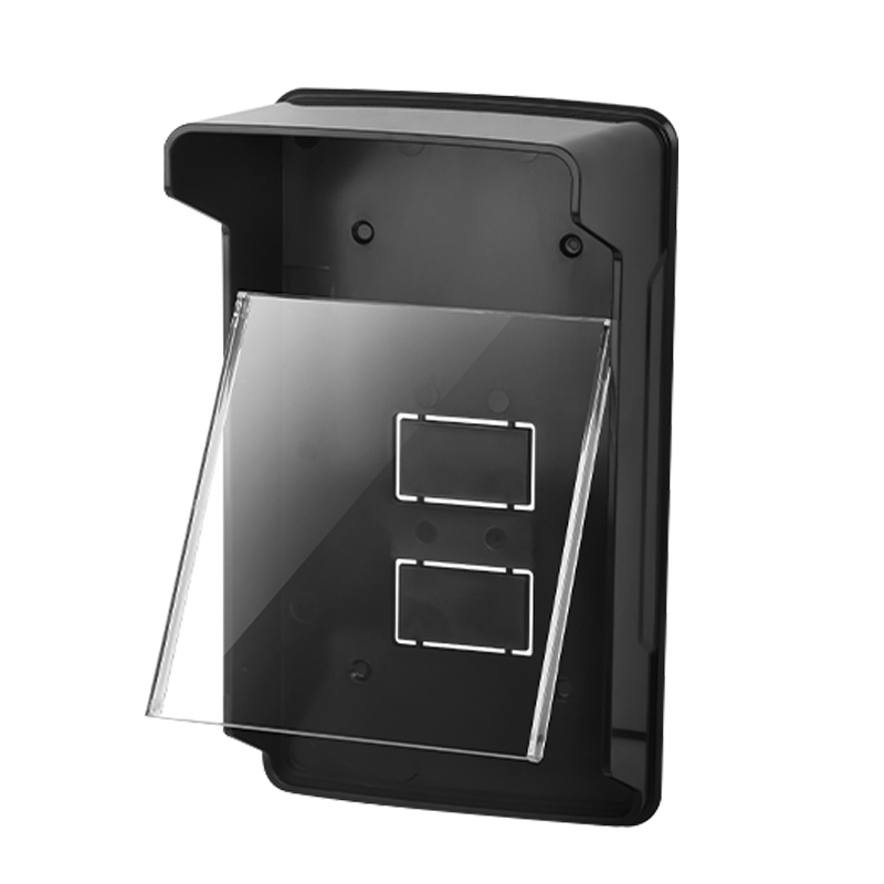 Face recognition machine watercover thickening wear resistance and wide door prohibition machine acrylic shade and rain
