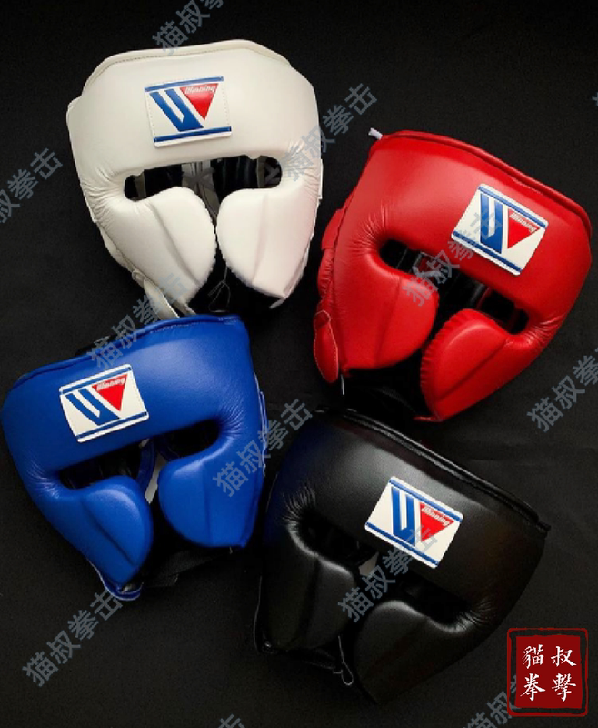 【Authentic Import】Japanese Winning Helmet Boxing Muay Thai Sanda Monkey Face Model/Horizontal Bar Model Protective Gear