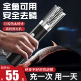 Электрические царапины рыбные чешуйки