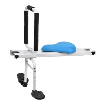 Installation-free shared bicycle front-mounted child seat bicycle on-board foldable child seat small yellow car portable