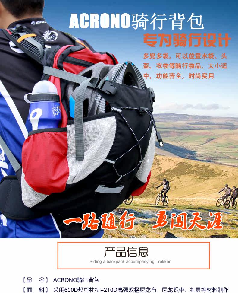 Sacoche pour vélo ACRONO - Ref 2232459 Image 8