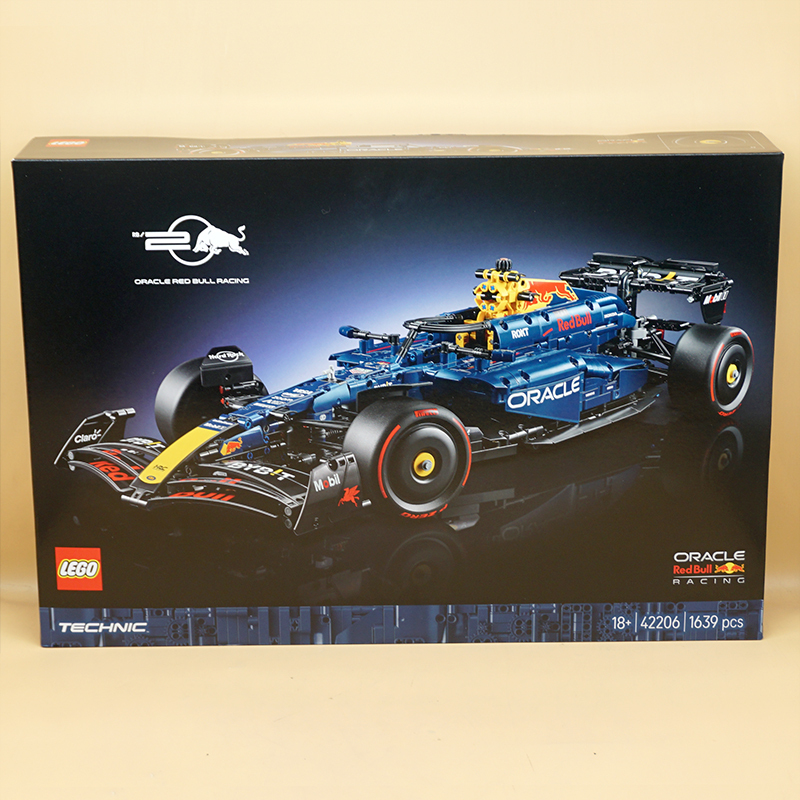 Lego 42206 Red Bull Racing Team Rb20 F1 Racing Car Building Block Model Toy Collection Ornament