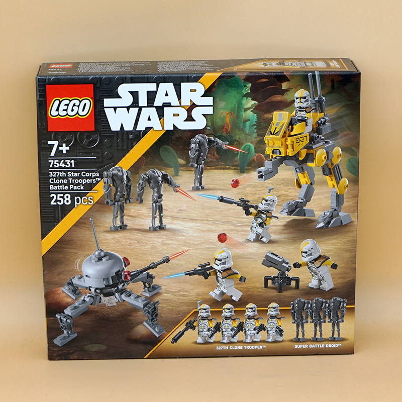 Lego 75431 327Th Star Legion Clone Trooper Battle Pack Star Wars Building Block Toy