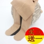 Stockings quần lót nữ chống lụa mùa xuân và mùa thu dày màu đen da xà cạp phần mỏng với chân kết nối nhung quần tất lưới 3d