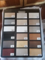 Solid wood skirting multi-layer solid wood composite skirting reinforced composite Nordic black and white log gray skirting