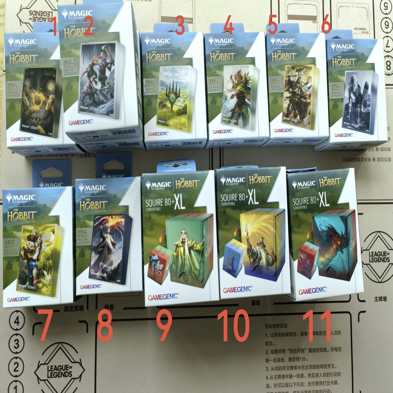 Gamegenic the Hobbit Card Box Card Sleeves Authentic Card Board Game Accessories Card Box Card Sleeves Ggs
