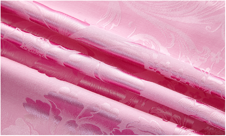 Full cotton satin jacquard đôi dài gối 1,2 cotton cưới đỏ 1,5 cặp gối gói 1,8 m gối cao su non kymdan