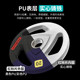 Commercial Gym Barbell Plates Pu Colorful Black Barbell Plates Three-Hole Studio Rubber-Coated Large Hole Hand-Grip Competition Plates