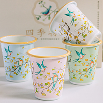Tree Can Halal Enamel Gentlemens Cup Home Drinking Tea Cup Creativity Mark Cup Gift Box Office Cup Childrens Water Cup