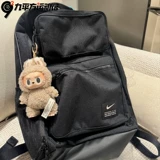 Nike, кушон, подтяжки для отдыха, ранец подходит для мужчин и женщин, рюкзак, из полиэстера