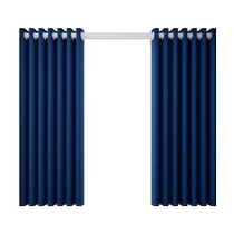 Blackout Curtains 2024 New Sunshade Curtain Hook-type No-Punch Installation Rental Window Insulation Curtain Blackout Cloth