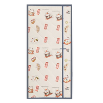 (Full Magnetic Stripe) Cotton Door Curtain Thickening Home Winter Warm Windproof Magnetic Self-Suction Rural Insulated God Ware Anti-Chill