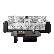 Sofa cushion summer ice silk cushion summer mat leather sofa cover cool cushion light luxury high-end cool feeling cover