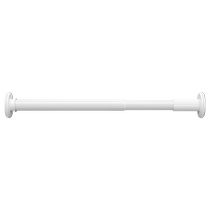 Shower curtain rod telescopic rod without punching door curtain wardrobe support rod clothes drying rod clothes hanger bedroom curtain bay window hanging rod