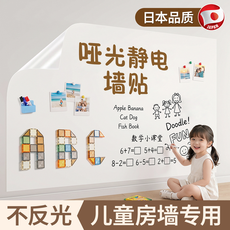 Matte Latex Paint Wall Protective Film, Electrostatic Wall Stickers, Anti-Dirt and Waterproof Stickers, Wallpaper That Does Not Damage the Wall and Can Be Removed Matte Latex Paint Wall Protective Film, Electrostatic Wall Stickers, Anti-Dirt and Waterproof Stickers, Wallpaper That Does Not Damage the Wall and Can Be Removed