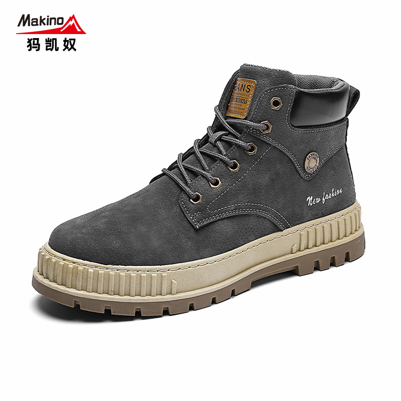 Mammoth Kslaves Martin boots man 2022 new snowshoeing boots in the middle of a cylinder wave shoe polo frock Casual Outdoor Climbing Shoes