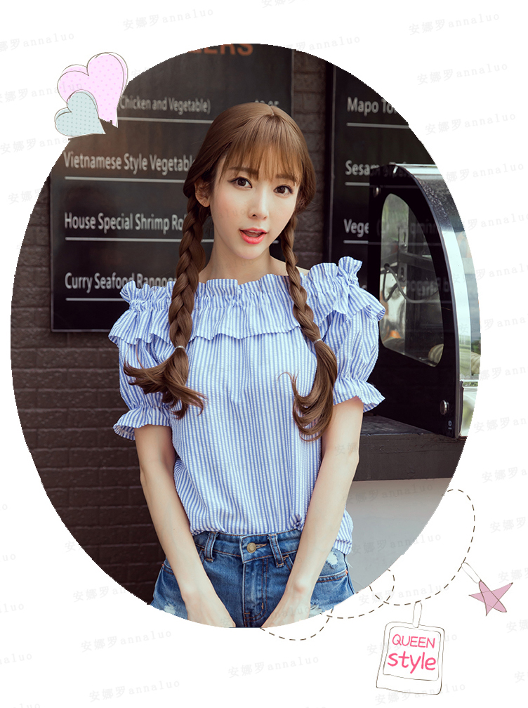 Perruque ANNA LUO  .  Long cheveux raides - Ref 2607333 Image 42