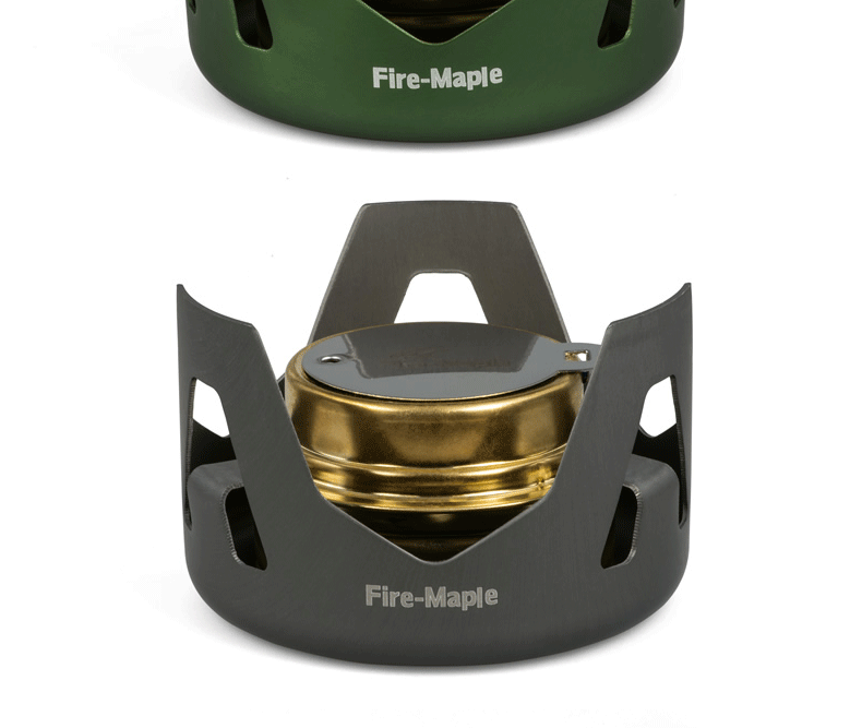 Lửa Maple Aurora Cắm trại ngoài trời cầm tay bốc hơi cồn - Bếp lò / bộ đồ ăn / đồ nướng dã ngoại bình gas namilux