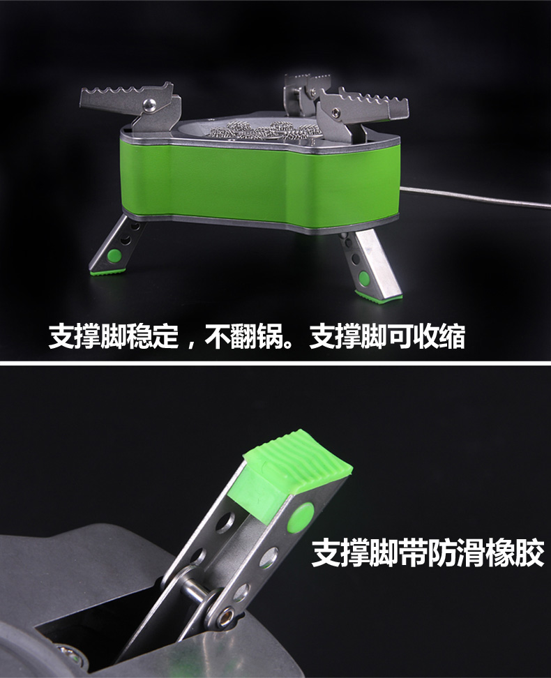 Bếp lò ngoài trời Brother BRS-71 9800W chia đôi bếp dã ngoại bếp lò di động bếp gas - Bếp lò / bộ đồ ăn / đồ nướng dã ngoại bếp ga mini siêu nhỏ
