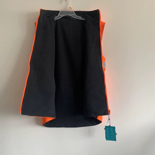 Флуоресцентный оранжевый светоотражающий бархатный зимний безопасный дорожный жилет