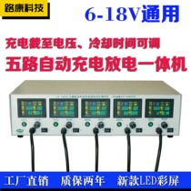 5 Lu Kang intelligent charging and discharging instrument All-in-one machine capacity battery detector 6-18V adjustable automatic maintenance comprehensive