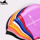 Yingfa swimming cap men and women long hair waterproof silicone swimming cap non-slip particles adult children's head swimming cap