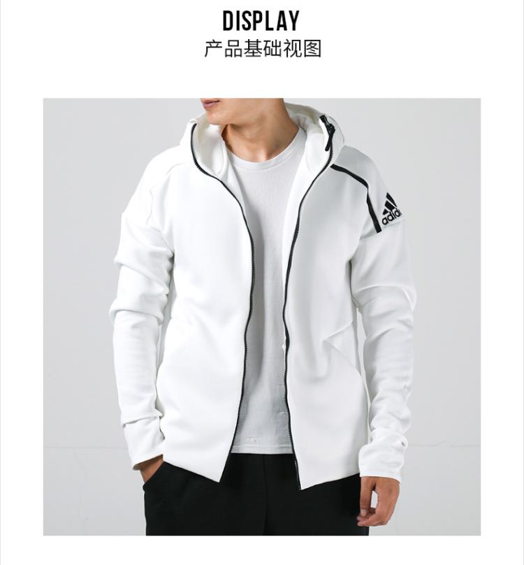 Áo khoác thể thao nam mùa xuân 2019 của Zidas thường xuyên chạy bộ áo khoác thể thao ấm áp áo khoác CY9903 áo khoác adidas neo