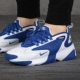 Giày nam Nike mùa xuân mới ZOOM 2K retro giày cũ chống trượt, thoáng khí giày đế thấp AO0269-107 - Dép / giày thường