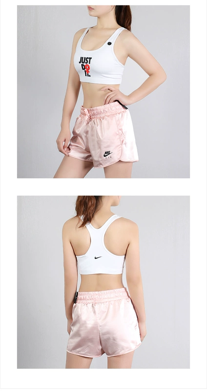 Nike nữ 2019 mùa thu mới BRA thoáng khí tập thể dục áo ngực áo lót BV3917-100 - Đồ lót thể thao ao nguc the thao