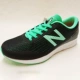 NewBalance giày nữ mới thể thao cắt thấp thời trang retro hấp thụ sốc giày chạy bộ thông thường thoáng khí WL574CDB - Giày chạy bộ